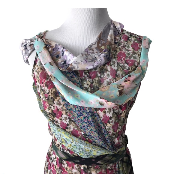 Byron Lars Beguile Wilderflora Dress Anthropologie - Picture 7 of 12